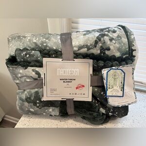 Macodesign Winter Throw Blanket- world traveler edition- Poland.
